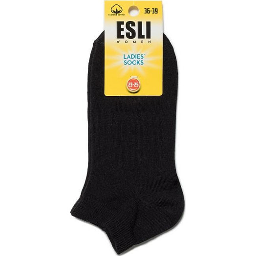 Носки женские ESLI р.23-25, 000 черный арт.19С-149СПЕ СООО Конте Спа Беларусь Esli