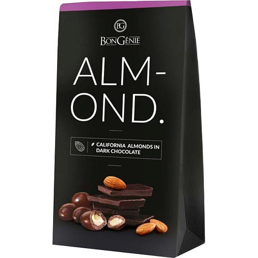 Драже Миндаль жаренный в шоколадной глазури 100г ООО Караван ХХI век Беларусь