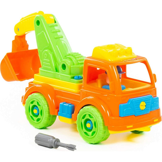 Конструктор-транспорт 34 элемента арт.73044 СООО ПП Полесье Беларусь Полесье