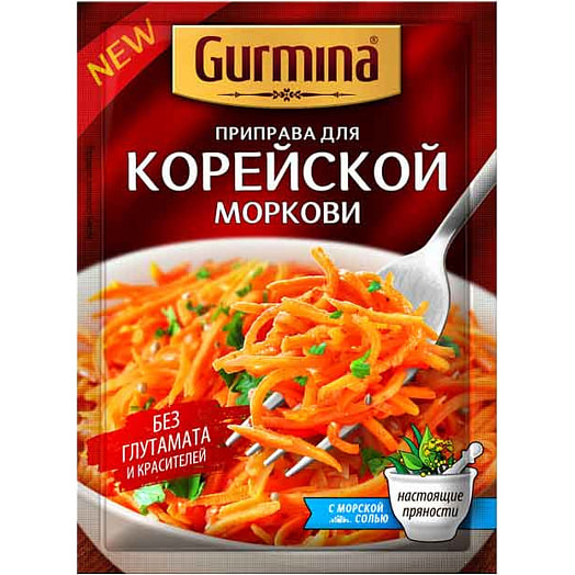 Приправа Gurmina 40г для корейской моркови Гурмина Беларусь
