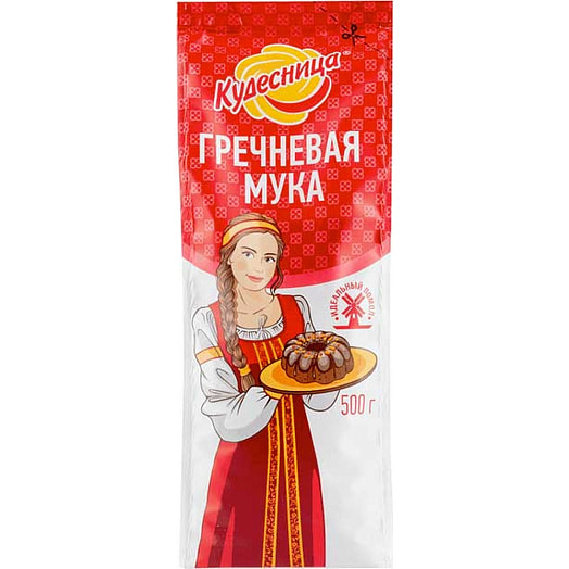Мука 500г м/у гречневая ПАО Петербургский мельничный к Россия