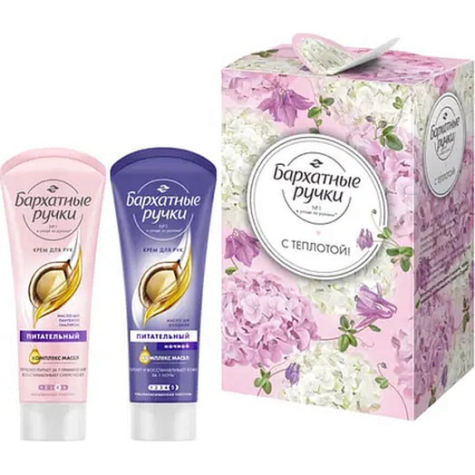 Подарочный набор С теплотой для тебя (крем для рук) Unilever Россия Бархатные ручки