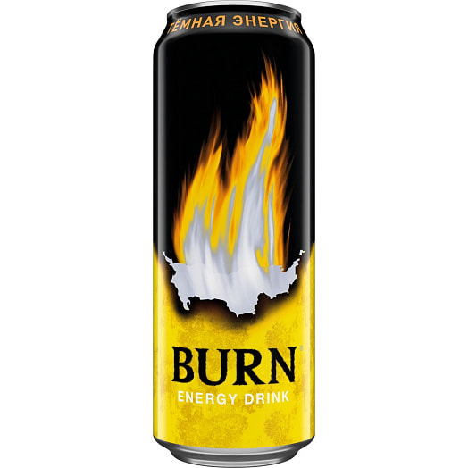 Напиток энергетический Burn Темная энергия 449мл ООО Мултон Партнерс Россия