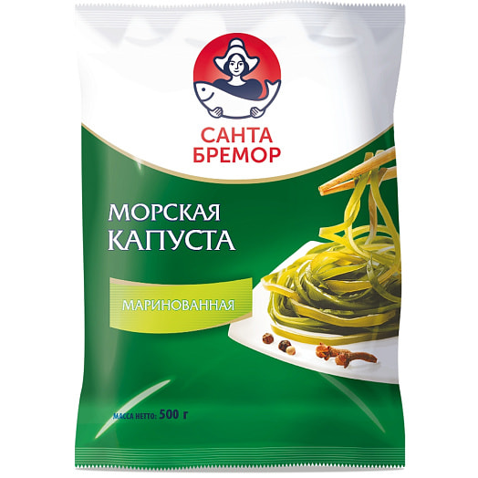 Капуста морская маринованная 500г Беларусь