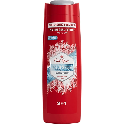 Гель для душа Old Spice + шампунь Cold Spice 400мл Procter & Gamble Франция Old Spice