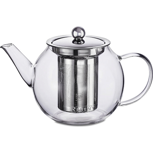 Чайник заварочный стеклянный с ситечком Linea Franco 0,6л арт.93-FR-TEA-05-600 ООО Регент Рус Китай Regent Inox