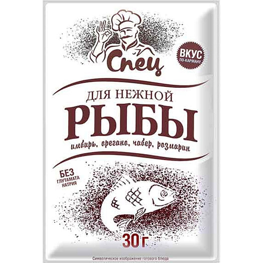 Приправа СПЕЦ 30г пл. для нежной рыбы Беларусь