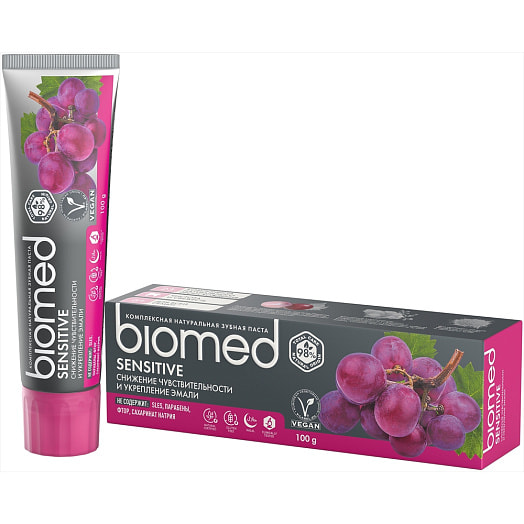 Зубная паста Biomed 100мл sensitiv SPLAT Россия