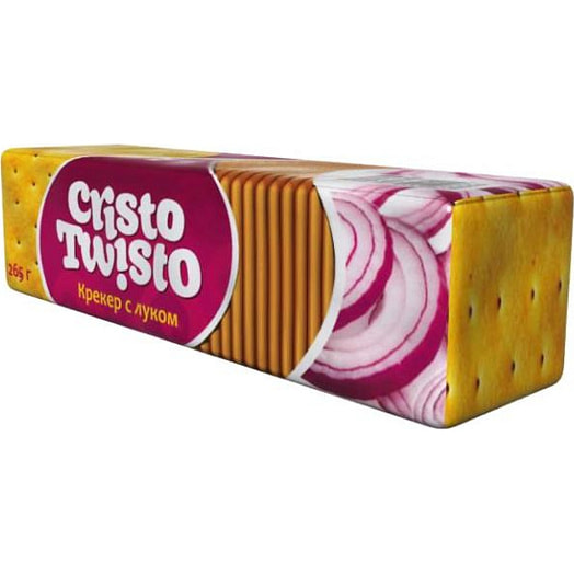 Крекер КРИСТО ТВИСТО 205г с луком Россия