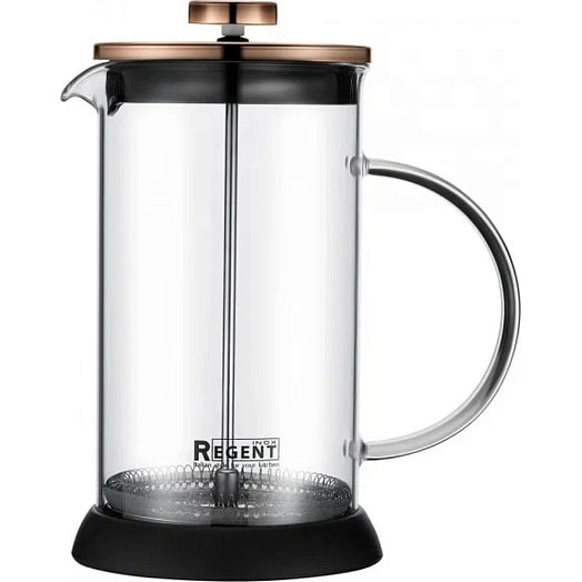 Френч-пресс Linea Franco 1,0л арт.93-FR-36-01-1000 ООО Регент Рус Китай Regent Inox