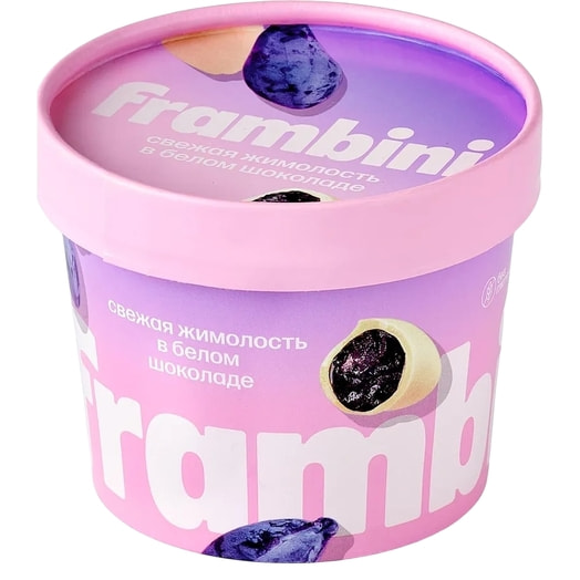 Жимолость в белом шоколаде зам 130г Frambini Россия Frambini