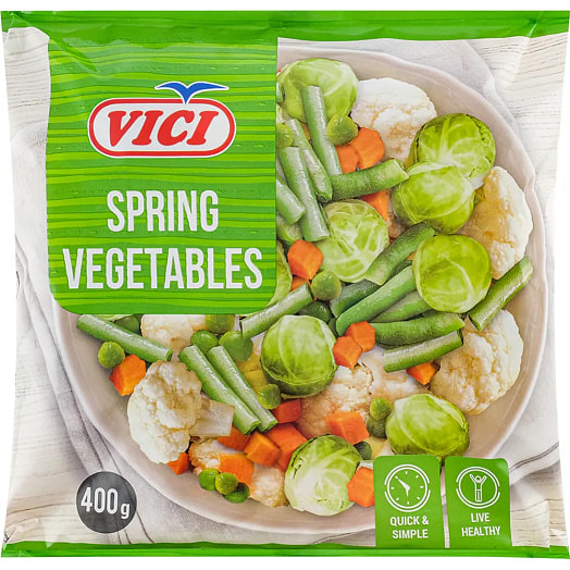 Овощи весенние 400г пл. быстрозам. Oerlemans Foods Siemiatycze Sp Польша Vici