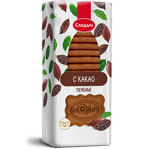 Печенье Слодыч с какао 390г пл. Слодыч Беларусь Слодыч