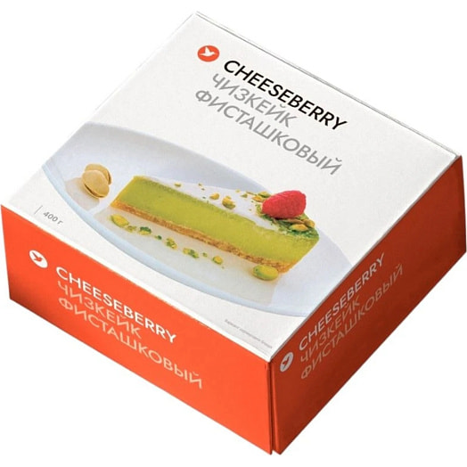 Чизкейк Сheeseberry Фисташковый зам 400г Чизберри Гуд Фуд Россия