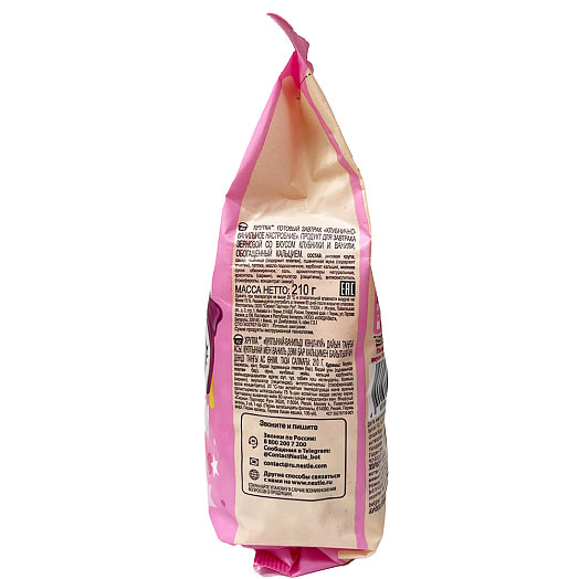 Готовый завтрак Хрутка Клубнично-ванильное настроение 210г с кальцием ООО Сириал Партнерс Рус Россия ХРУТКА