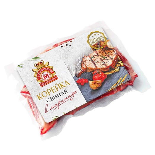 П/ф мясной Корейка свиная в/у в маринаде Гродненский МК Беларусь гродненский МК