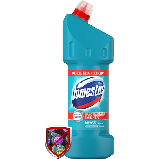 Универсальное средство Domestos 500мл Свежесть Атлантики 24 часа Россия