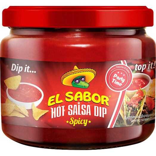 Соус-дип сальса El Sabor 300г ст/б El Sabor MEXICAN FOODS S.A. Греция El Sabor