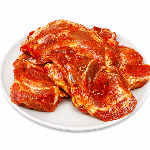 Шашлык Пикантный, п/ф мясной из свинины м/к б/к охлажденный 1кг Беларусь
