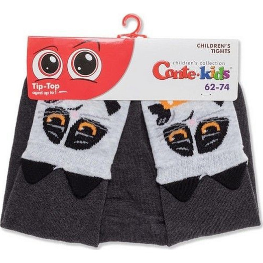 Колготки детские Conte-kids tip-top p.80-86 (14), 561 темно-серый арт.17С-60СП СООО Конте Спа Беларусь Conte-kids