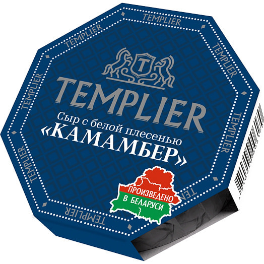 Сыр мягкий Камамбер с белой плесенью 50% 125г ММЗ N1 Беларусь
