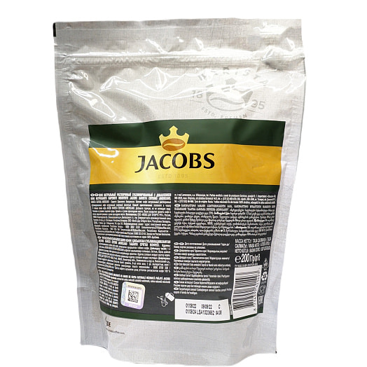 Кофе Jacobs Barista Editions Americano 200г дой-пак раств. Якобз Дау Эгбертс Россия