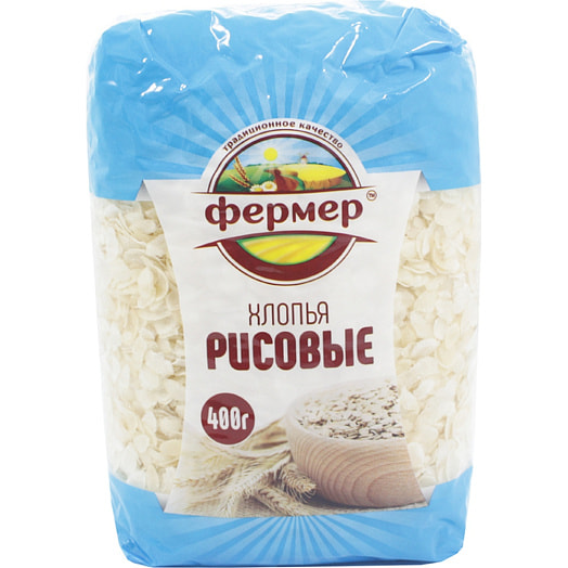 Хлопья 400г рисовые ООО БерталСервис Россия