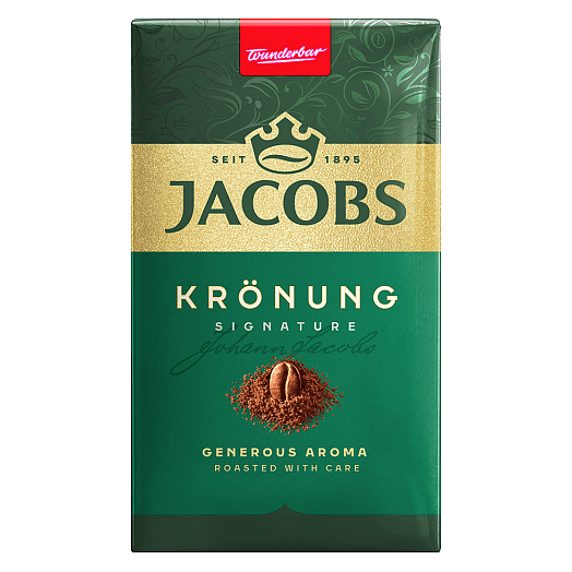 Кофе жареный молотый Jacobs Kronung 250г Германия Jacobs