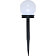 Фонарь садовый Inbloom на солн батарее Шар 10х10х34см, 1LED, белый арт.475-306 Китай
