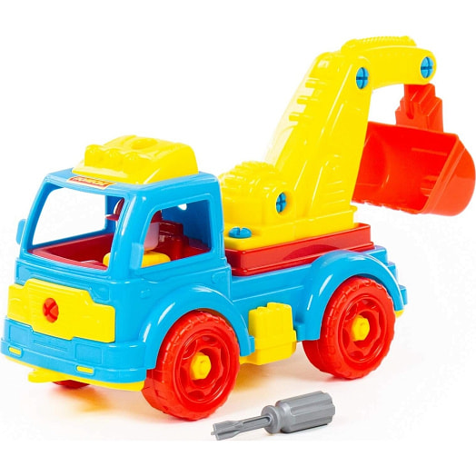 Конструктор-транспорт 34 элемента арт.73044 СООО ПП Полесье Беларусь Полесье