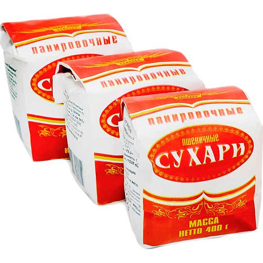 Сухари панировочные 400г пшеничные ООО Савит-Плюс Компани Беларусь
