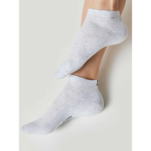 Носки женские CONTE ELEGANT ACTIVE, р.23, 571 светло-серый 150г арт.16С-92СП СООО КонтеСПА Беларусь CONTE ELEGANT