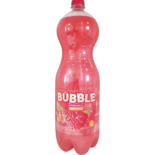 Напиток б/алк Bubble Клубника-сливки газ. 2л ПЭТ ООО Каскад Беларусь