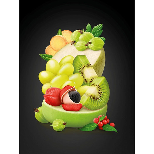 Пюре фруктовое FRUDS 150г пауч груша, яблоко, киви, крыжовник ЗАО Бобруйский бровар Беларусь SMARTFOOD SMOOTHIE FRUDS