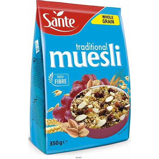 Мюсли Sante 350г Традиционные Польша
