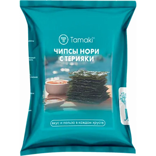 Морская капуста сушеная со вкусом терияки в кунжутном масле 4г ООО Мидори Евразия Россия