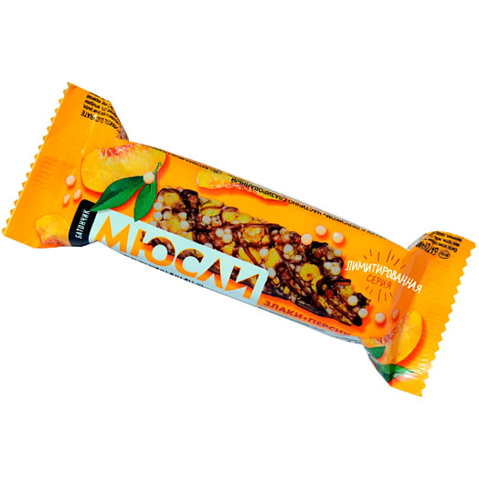 Батончик-мюсли Злаки персик, ананас 33г СП ОАО Спартак Беларусь Спартак