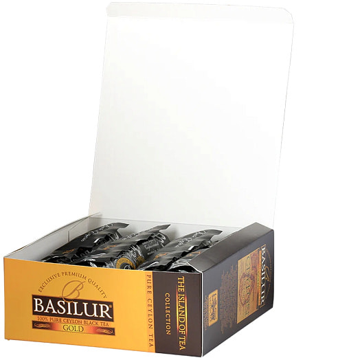 Чай Basilur Чайный остров Цейлон (золотой) 200г Шри-Ланка