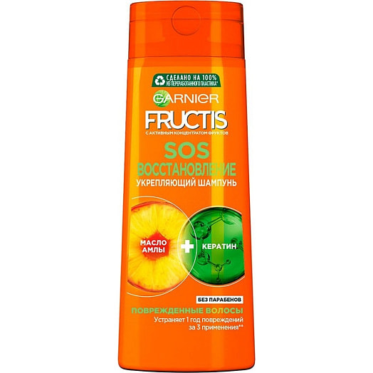 Шампунь Fructis 400мл SOS восстановление Россия