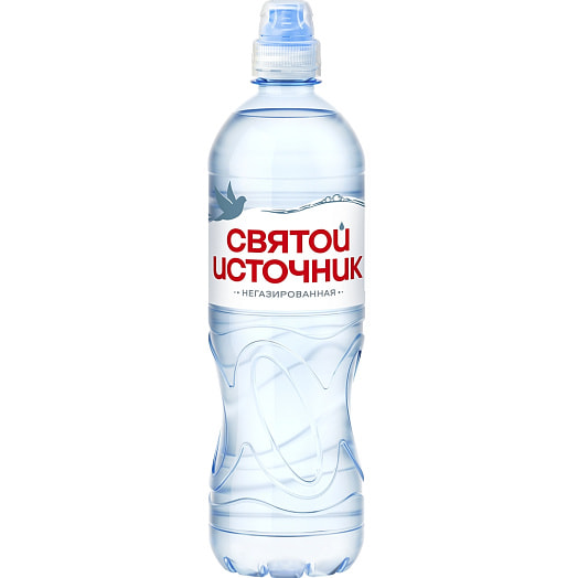 Вода природная питьевая Святой источник 750мл негазированная Россия