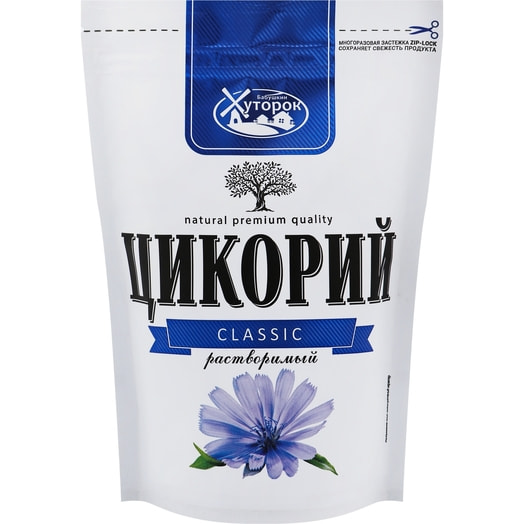 Цикорий Бабушкин Хуторок 100г дой-пак порошок ООО Кофейная компания Вокруг С Россия Бабушкин Хуторок