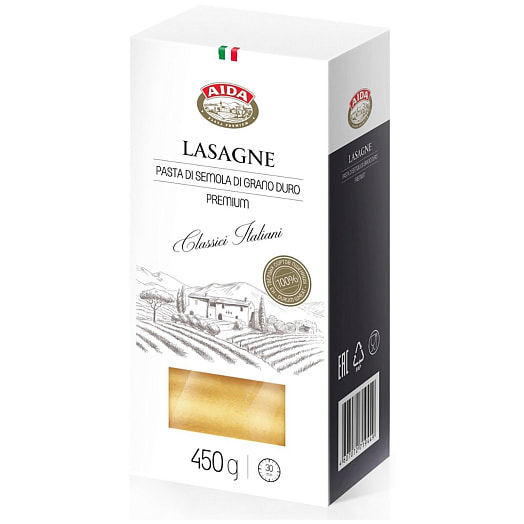 Макаронные изделия Aida Lasagne 450г Россия