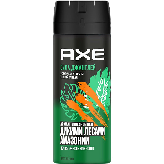 Дезодорант-аэрозоль Сила джунглей 150мл АО АРНЕСТ Россия AXE