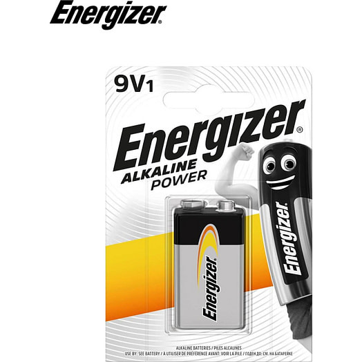 Элементы питания Energizer Alkaline Power 9V BP1 Энерджайзер Брендз, Эл Эл Си Китай Energizer