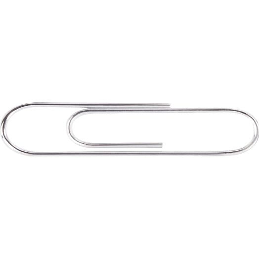 Скрепки большие Brauberg никелированные 50мм 50шт арт.271314 Китай