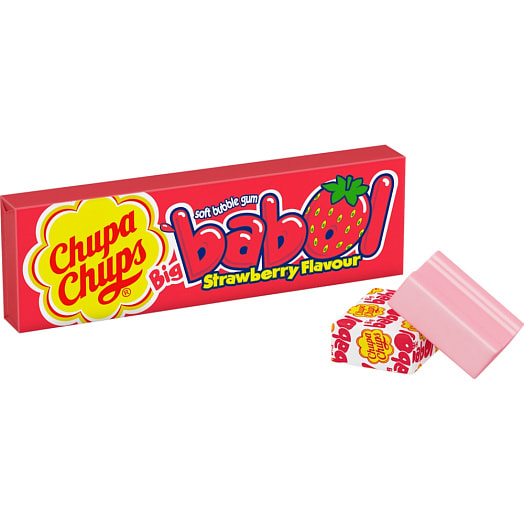Жевательная резинка Биг Бабол Клубника 20г Россия